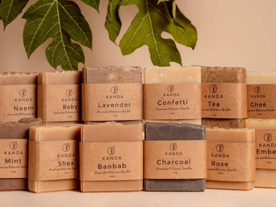 Cold process soaps