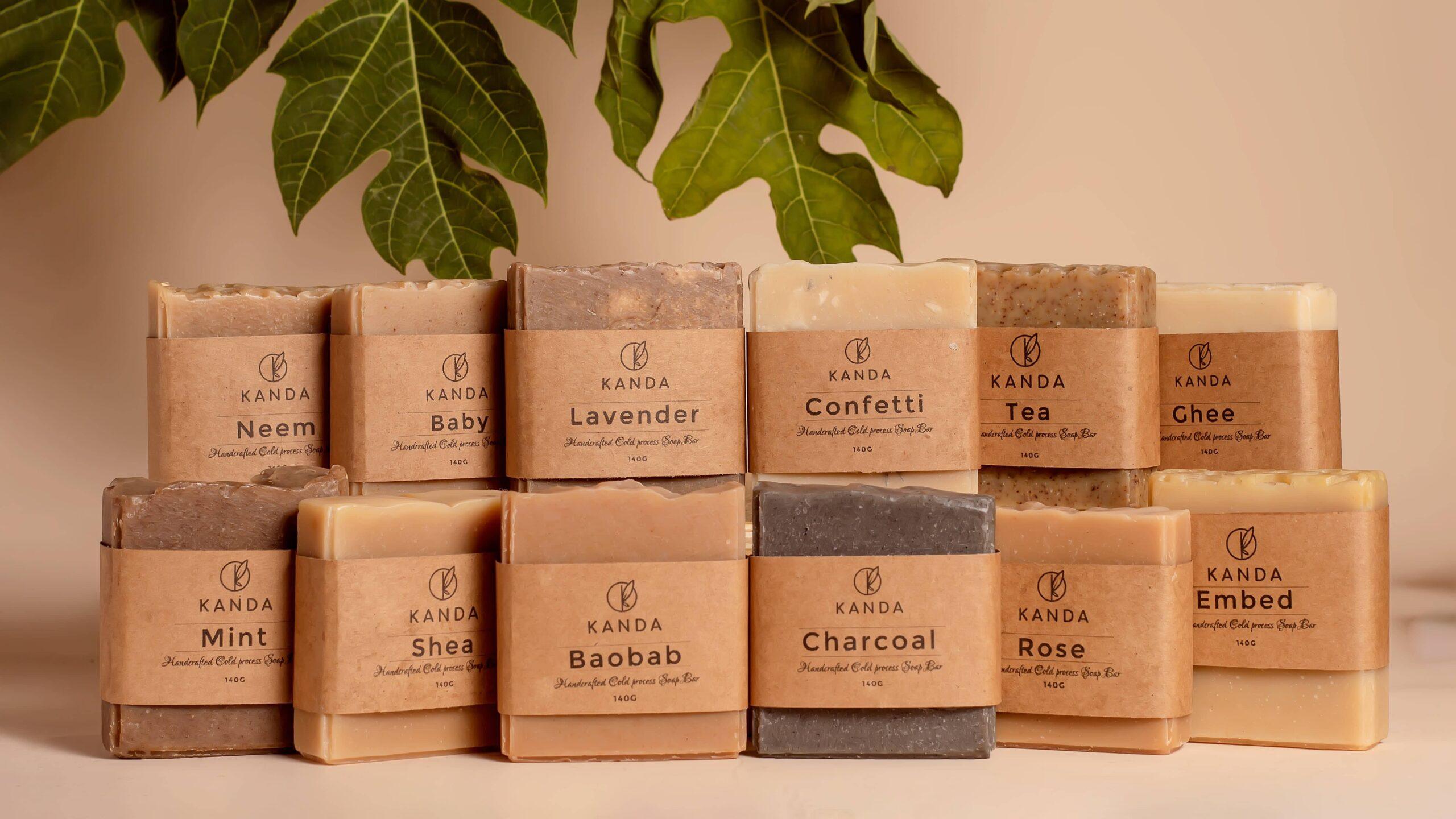 Cold process soaps